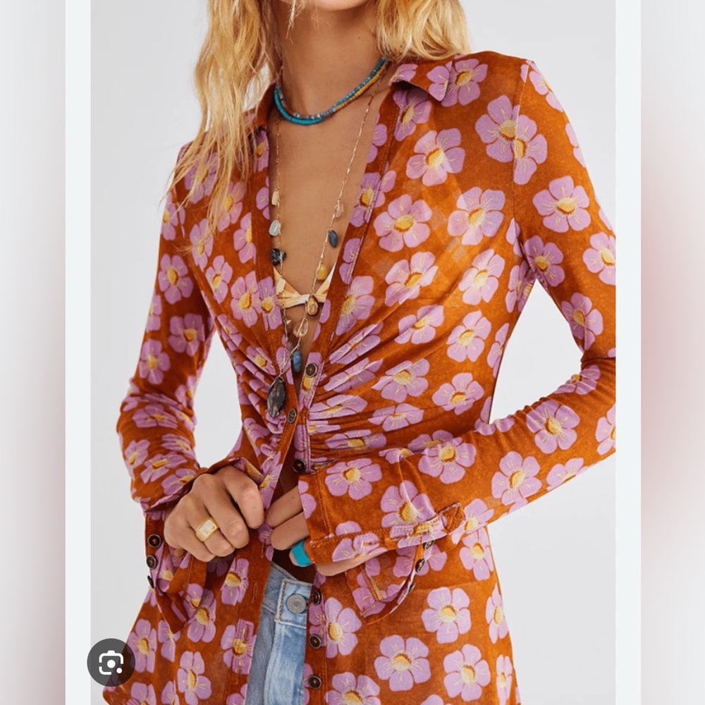Free people lucky shirtee